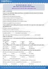 Đề thi giữa kì 1 Tiếng Anh 12 iLearn Smart World - Đề số 2